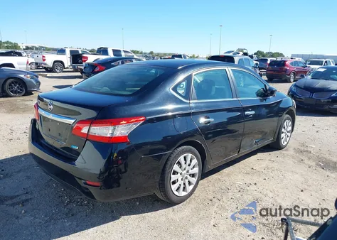 2013 Nissan Sentra S z USA, uszkodzony, nr VIN 3N1AB7AP7DL765723